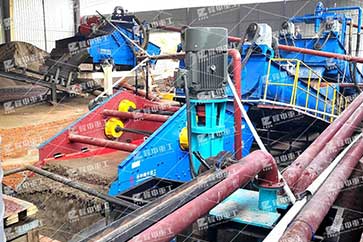 隆中重工尾礦脫水生產線，尾礦脫水振